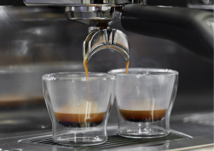 máquina de espresso