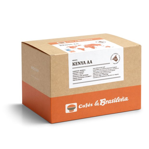 Café Kenya Caja 100 Cápsulas