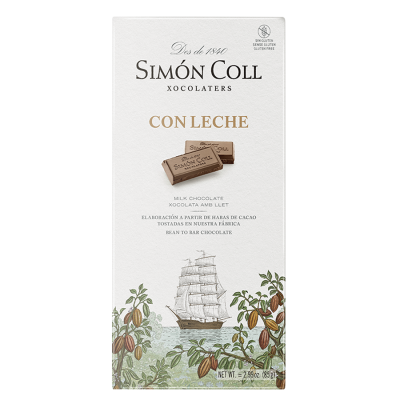 Chocolate con Leche 85g Simón Coll