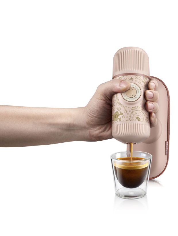 Cafetera Portátil Nanopresso Wacaco - Dark Soul Rosa - Imagen 2