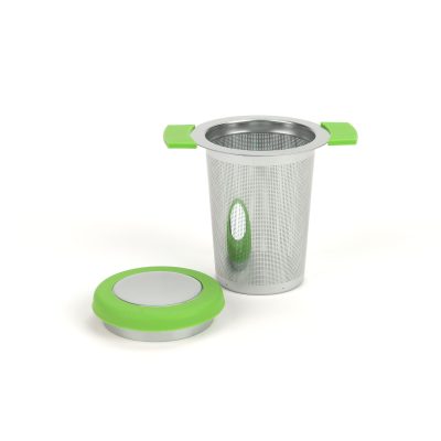 Filtro para Té Acero Inox Silicona Verde