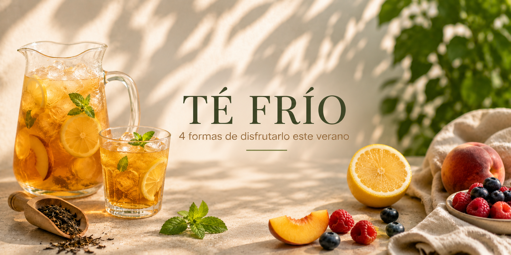 Té frío: 4 formas sencillas de disfrutarlo este verano
